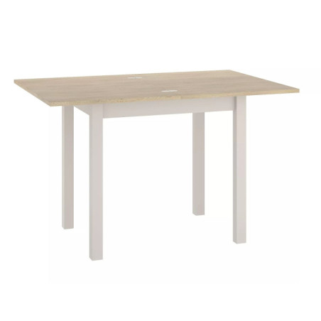 Table extensible en bois - Gamme Flip - 80 à 160 cm - Chêne