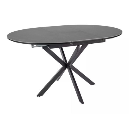 Table extensible en céramique - Gamme Gaston - 100 à 135 cm - Gris