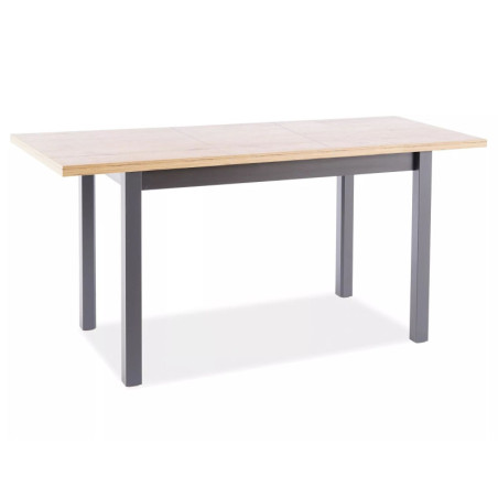 Table extensible en bois - Gamme Adam - 100 à 140 cm - Chêne