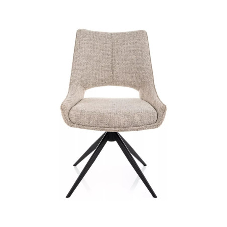 Chaise en tissu - Gamme Fino I - Beige