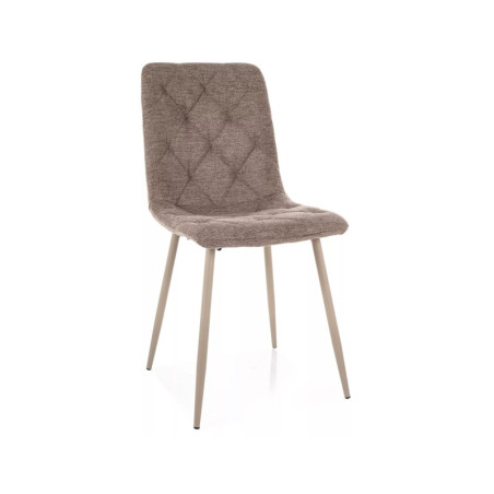 Chaise en tissu - Gamme Jerry - Beige
