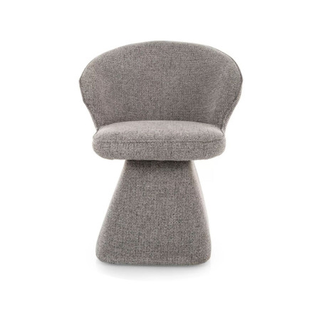 Chaise pivotante en tissu - Gamme Nago - Gris