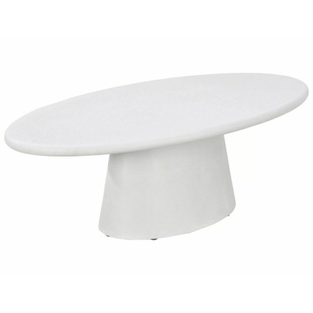 Table basse en bois - Gamme Marocco - 120 x 60 x 40 cm - Gris clair