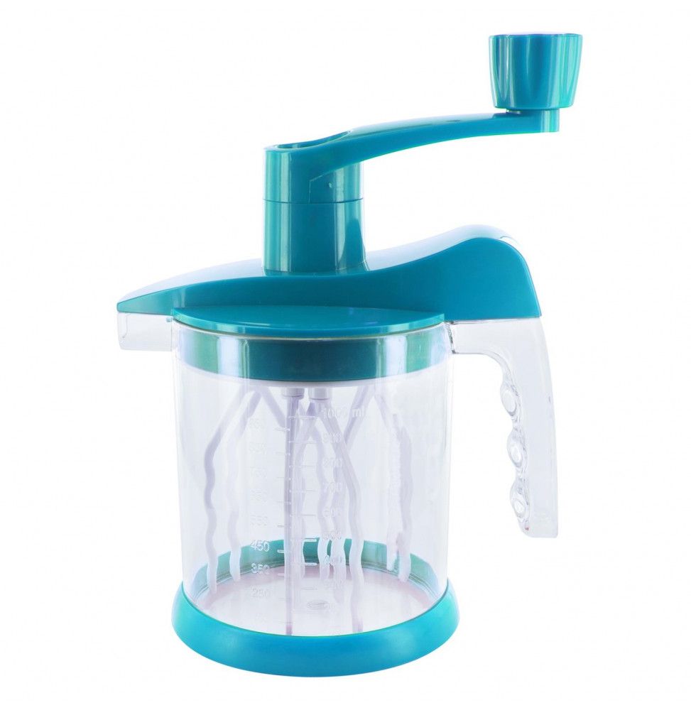 Batteur universel 1L + livret 8 recettes - Bleu