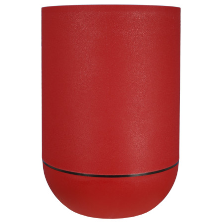 Bac Pot de fleurs Double Parois effet Granit - Tulipe D 40cm 28L - Rouge - Fabrication Française