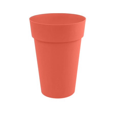 Vase Haut Toscane - Orange Terre Battue - Diam 46 x H 65 cm - 67 L - Garantie 7 Ans - Fabrication Française