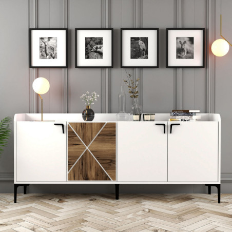 Console d'Entrée - 180 x 78 x 35 cm - Blanc