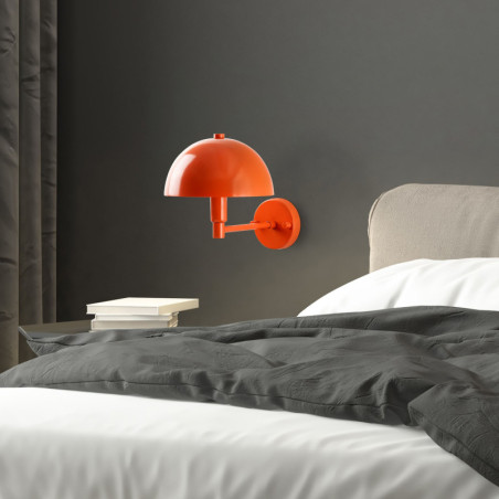 Applique Murale - E14 - 20 x 29 x 24 cm - Orange