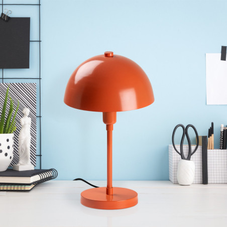 Lampe à Poser - E14 - 20 x 20 x 35 cm - Orange