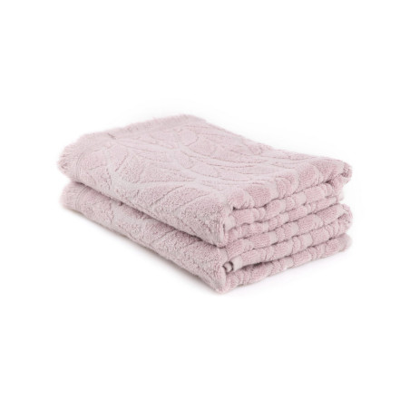Lot de 2 Draps de Bain - 75 x 150 cm - Coton 100 % - Prune