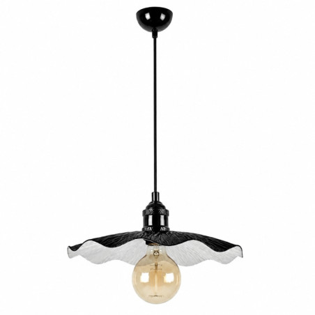 Suspension - E27 - 34 x 34 x 91 cm - Noir
