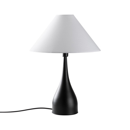 Lampe à Poser - E27 - 50 x 50 x 68 cm - Noir et Blanc