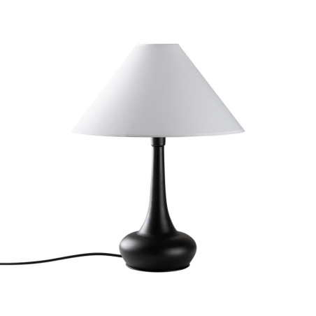 Lampe à Poser - E27 - 50 x 50 x 63 cm - Blanc et Noir