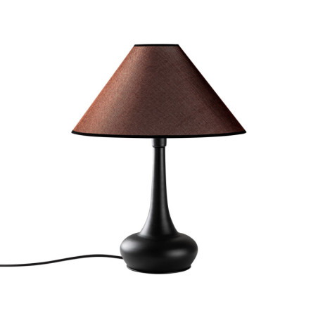 Lampe à Poser - E27 - 50 x 50 x 63 cm - Marron et Noir