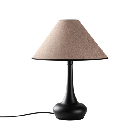 Lampe à Poser - E27 - 50 x 50 x 63 cm - Marron Clair et Noir