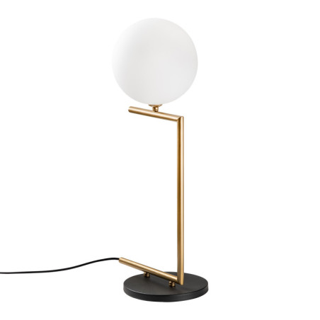 Lampe à Poser - G9 - 29 x 20 x 64 cm - Doré