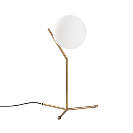 Lampe à Poser - G9 - 35 x 30 x 52 cm - Doré