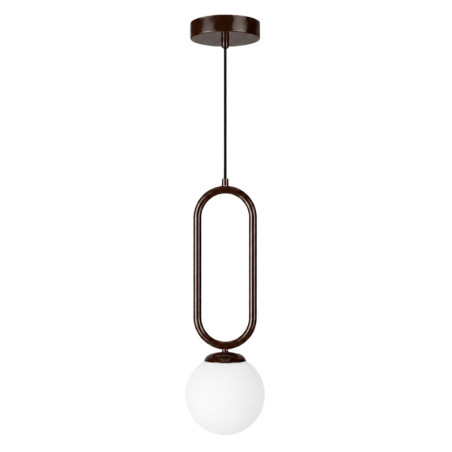 Suspension - E27 - 15 x 15 x 100 cm - Marron Foncé