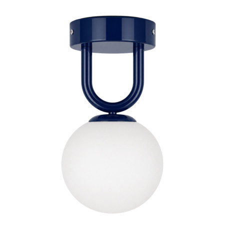 Suspension - E27 - 15 x 15 x 30 cm - Bleu Marine