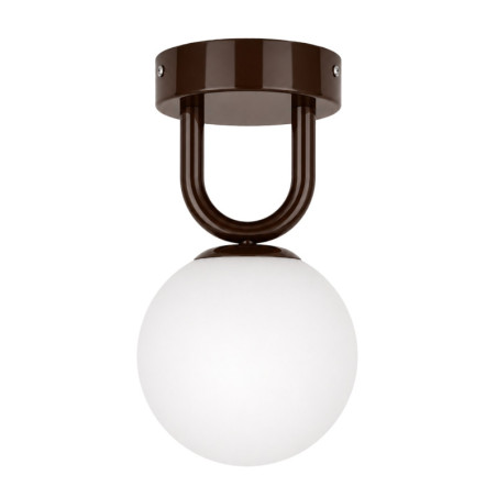 Suspension - E27 - 15 x 15 x 30 cm - Marron Foncé