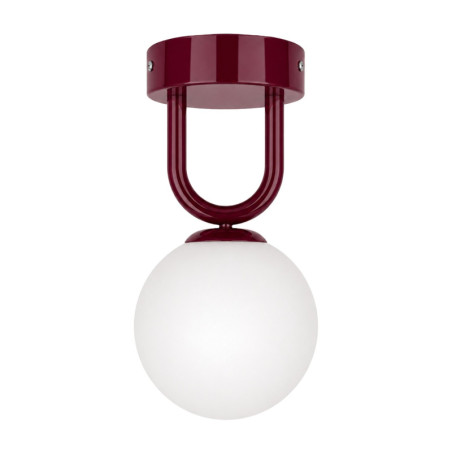 Suspension - E27 - 15 x 15 x 30 cm - Bordeaux