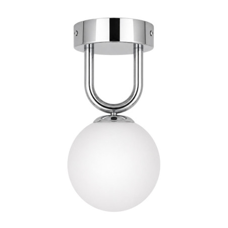 Suspension - E27 - 15 x 15 x 30 cm - Chromé