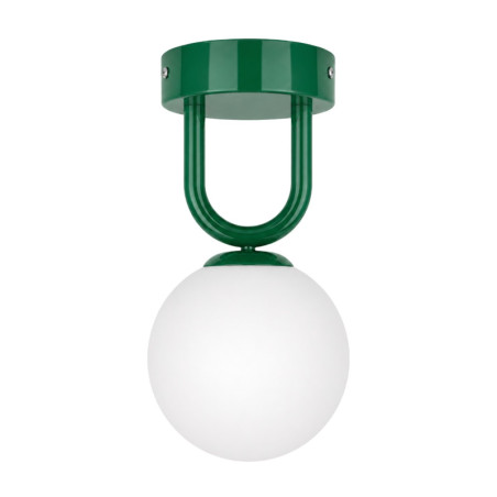 Suspension - E27 - 15 x 15 x 30 cm - Vert Foncé