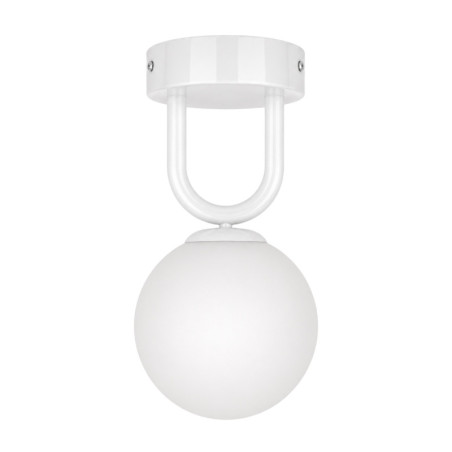 Suspension - E27 - 15 x 15 x 30 cm - Blanc