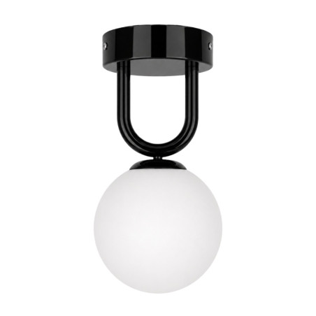 Suspension - E27 - 15 x 15 x 30 cm - Noir