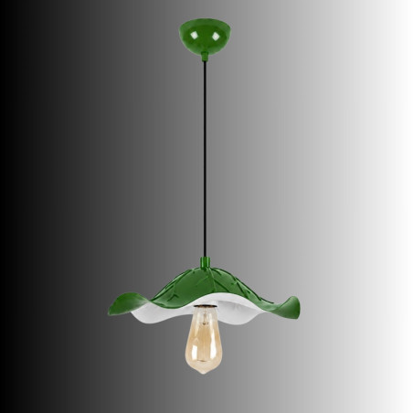 Suspension - E27 - 29 x 29 x 90 cm - Vert Clair