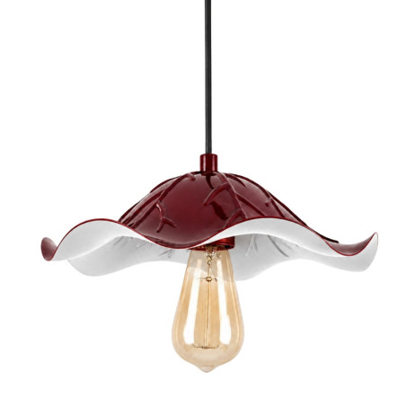 Suspension - E27 - 29 x 29 x 90 cm - Bordeaux