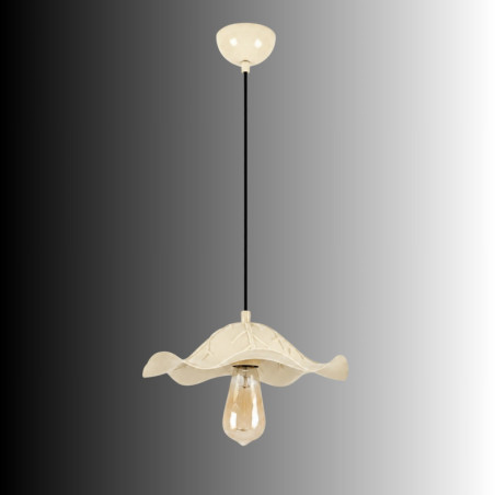 Suspension - E27 - 29 x 29 x 90 cm - Beige