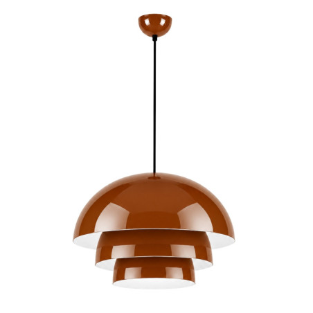 Suspension - E27 - 50 x 50 x 125 cm - Marron