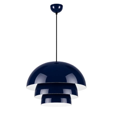 Suspension - E27 - 50 x 50 x 125 cm - Bleu Marine