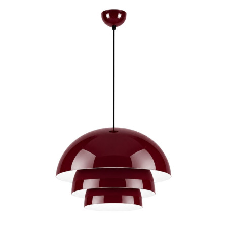 Suspension - E27 - 50 x 50 x 125 cm - Bordeaux
