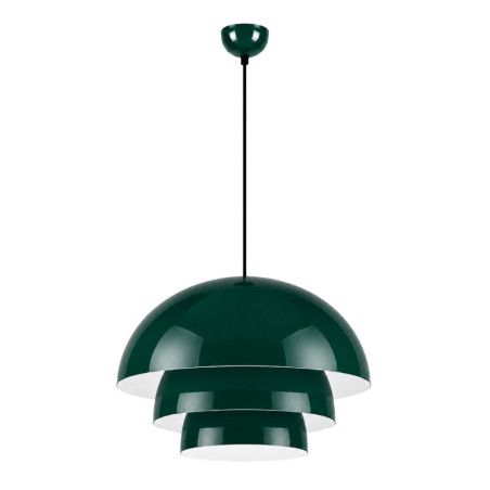 Suspension - E27 - 50 x 50 x 125 cm - Vert Foncé
