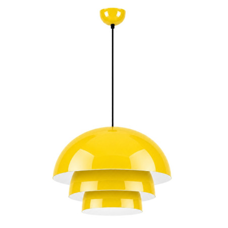 Suspension - E27 - 50 x 50 x 125 cm - Jaune