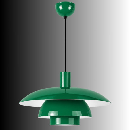 Suspension - E27 - 45 x 45 x 114 cm - Vert Clair