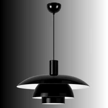 Suspension - E27 - 45 x 45 x 114 cm - Noir
