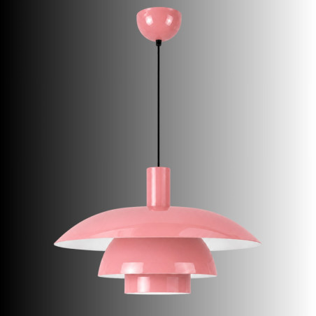 Suspension - E27 - 45 x 45 x 114 cm - Rose