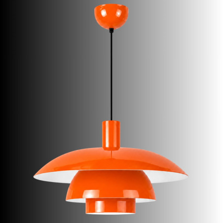 Suspension - E27 - 45 x 45 x 114 cm - Orange