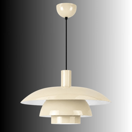 Suspension - E27 - 45 x 45 x 114 cm - Beige
