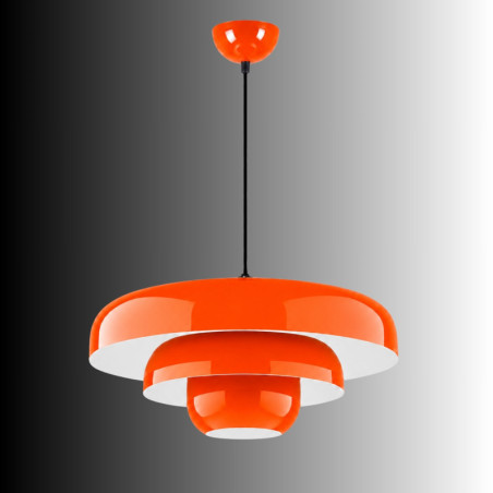 Suspension - E27 - 43 x 43 x 103 cm - Orange