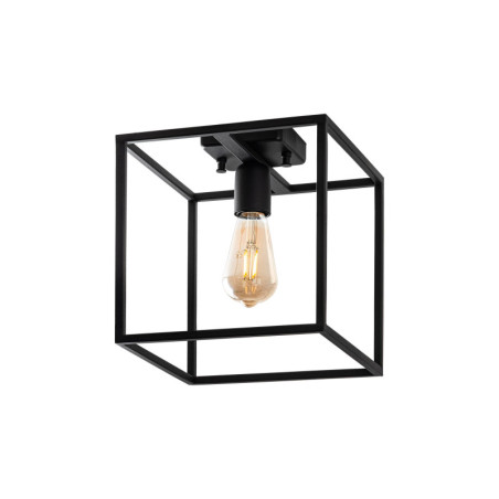 Suspension - E27 - H 27 cm - Noir