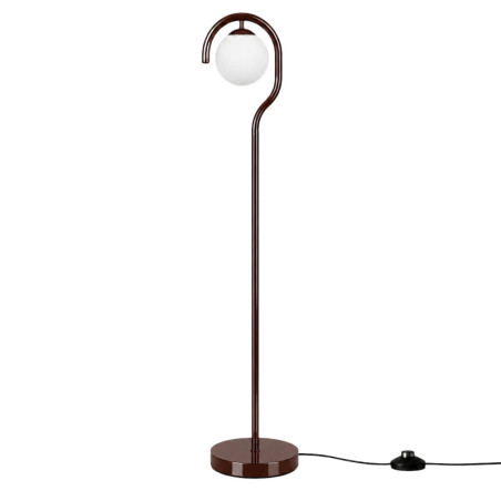 Lampadaire - E27 - 30 x 30 x 160 cm - Marron