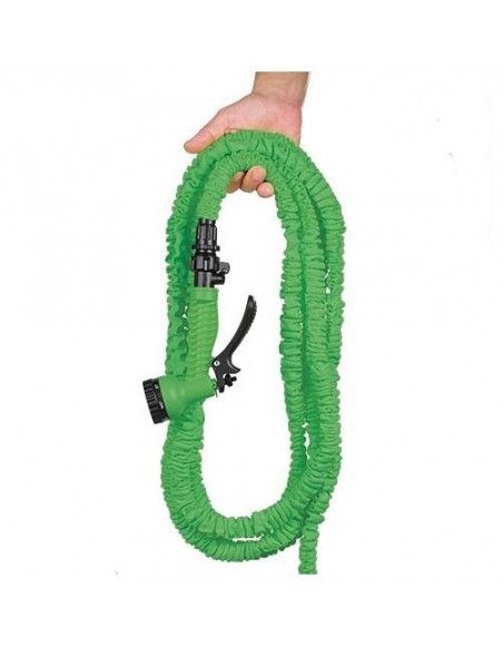 Tuyau d'arrosage extensible 22m + Pistolet 6 jets - XXL Hose