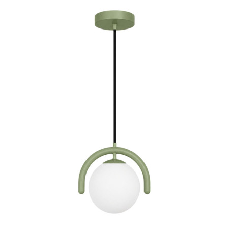 Suspension - E27 - 20 x 15 x 100 cm - Vert Menthe