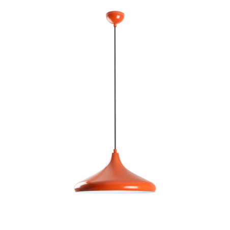 Suspension - E27 - Ø 35 cm - H 27 à 116 cm - Orange