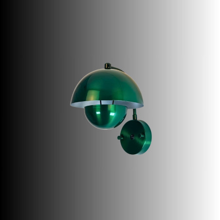 Applique Murale - E14 - 23 x 25 x 20 cm - Vert