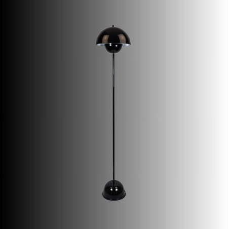 Lampadaire - E27 - 30 x 30 x 146 cm - Noir